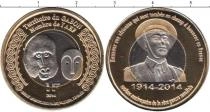 Продать Монеты Габон 1 франк 2014 Биметалл
