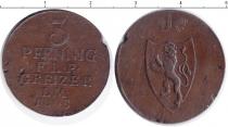 Продать Монеты Рейсс 3 пфеннига 1805 Медь