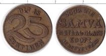 Продать Монеты Франция 25 сентим 0 Латунь