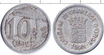 Продать Монеты Франция 10 сентим 1921 Алюминий