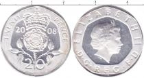 Продать Монеты Великобритания 20 пенсов 2008 Серебро