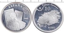Продать Монеты Испания 10 евро 2009 Серебро