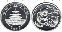 Продать Монеты Китай 1 унция 1994 