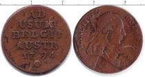 Продать Монеты Бельгия 1 лиард 1794 Медь