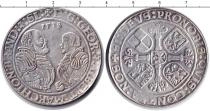 Продать Монеты Саксония 1 талер 1538 