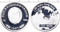 Продать Монеты Северная Корея 100 вон 1997 Серебро