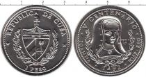 Продать Монеты Куба 1 песо 1991 Медно-никель