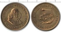 Продать Монеты Южная Африка 1 пенни 1961 
