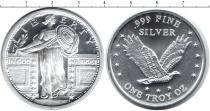 Продать Монеты США 1 унция 2014 Серебро