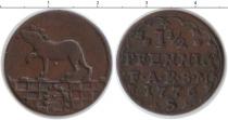 Продать Монеты Анхальт 1 1/2 пфеннига 1776 Медь