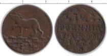 Продать Монеты Анхальт 1 1/2 пфеннига 1776 Медь