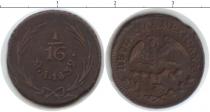 Продать Монеты Мексика 1/16 реала 1832 Медь