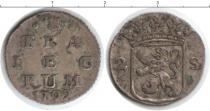 Продать Монеты Нидерланды 2 стивера 1792 Серебро
