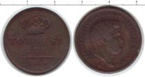 Продать Монеты Тоскана 2 торнеси 1854 Медь