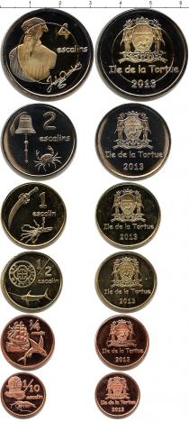 Продать Наборы монет Гаити Остров Тортуга 2013 2013 