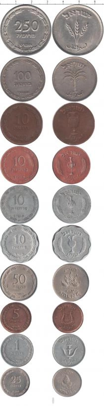Продать Наборы монет Израиль Израиль 1949 0 