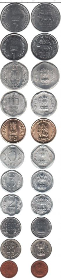Продать Наборы монет Индия Индия 1961-2011 0 