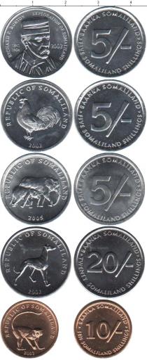 Продать Наборы монет Сомалиленд Сомалиленд 2002-2005 0 