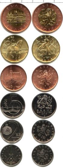 Продать Наборы монет Чехия Чехия 2010-2013 0 