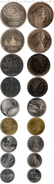 Продать Наборы монет Италия Италия 1970 1970 