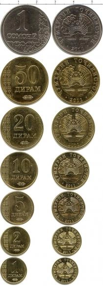 Продать Наборы монет Таджикистан Таджикистан 2011 2011 