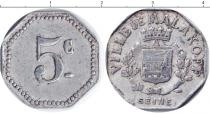 Продать Монеты Франция 5 сентим 0 Алюминий
