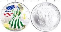 Продать Монеты США 1 унция 2007 Серебро