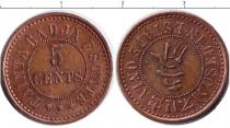 Продать Монеты Малайя 5 центов 0 Медь