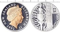 Продать Монеты Новая Зеландия 5 фунтов 2002 Серебро