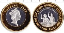 Продать Монеты Токелау 1 тала 2000 Биметалл