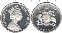 Продать Монеты Барбадос 25 долларов 1985 Серебро