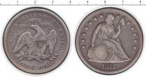 Продать Монеты США 1 доллар 1871 Серебро