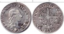 Продать Монеты Италия 1 карлино 1798 Серебро