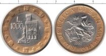 Продать Монеты Италия 1000 лир 1997 Биметалл