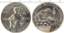 Продать Подарочные монеты Ватикан 2000-ый День рождения Иисуса 2000 Серебро