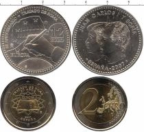 Продать Подарочные монеты Испания Римский трактат 2007 