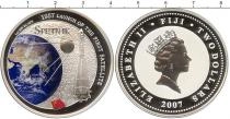 Продать Подарочные монеты Фиджи Запуск первого спутника 2007 Серебро