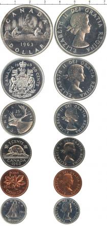 Продать Наборы монет Канада Канада 1963 1963 