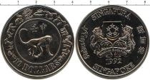 Продать Монеты Сингапур 10 долларов 1992 Серебро
