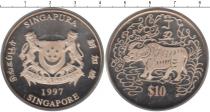 Продать Монеты Сингапур 10 долларов 1997 Медно-никель