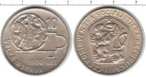 Продать Монеты Чехословакия 10 крон 1944 Серебро
