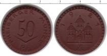 Продать Монеты Нотгельды 50 пфеннигов 1921 Цинк