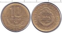 Продать Монеты Коста-Рика 10 колон 1999 Алюминий