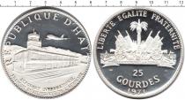 Продать Монеты Гаити 25 гурдес 1971 Серебро