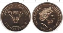 Продать Монеты Австралия 1 доллар 2012 Латунь