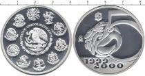 Продать Монеты Мексика 5 песо 2000 Посеребрение