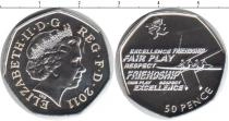 Продать Монеты Великобритания 50 пенсов 2011 Серебро