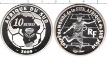 Продать Монеты ЮАР 10 евро 2009 Серебро