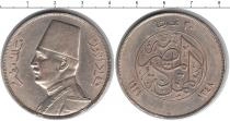 Продать Монеты Египет 20 кирш 1929 Серебро
