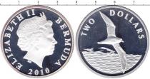 Продать Монеты Бермудские острова 2 доллара 2010 Серебро